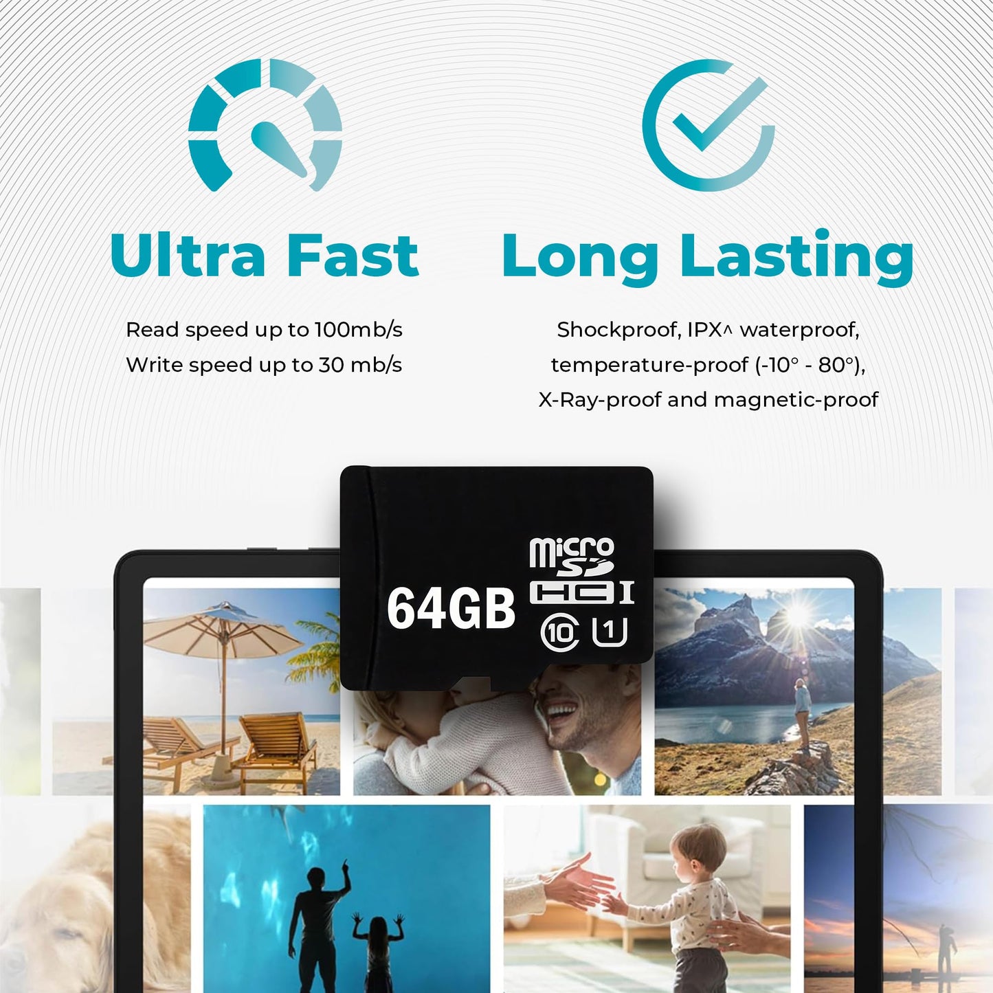 SAMSUNG 2024 Galaxy Tab A9+ 11 inch 64GB | Android 13 WiFi international touch screen | large screen, quad speakers, slim | tablet pack, hard case with stand