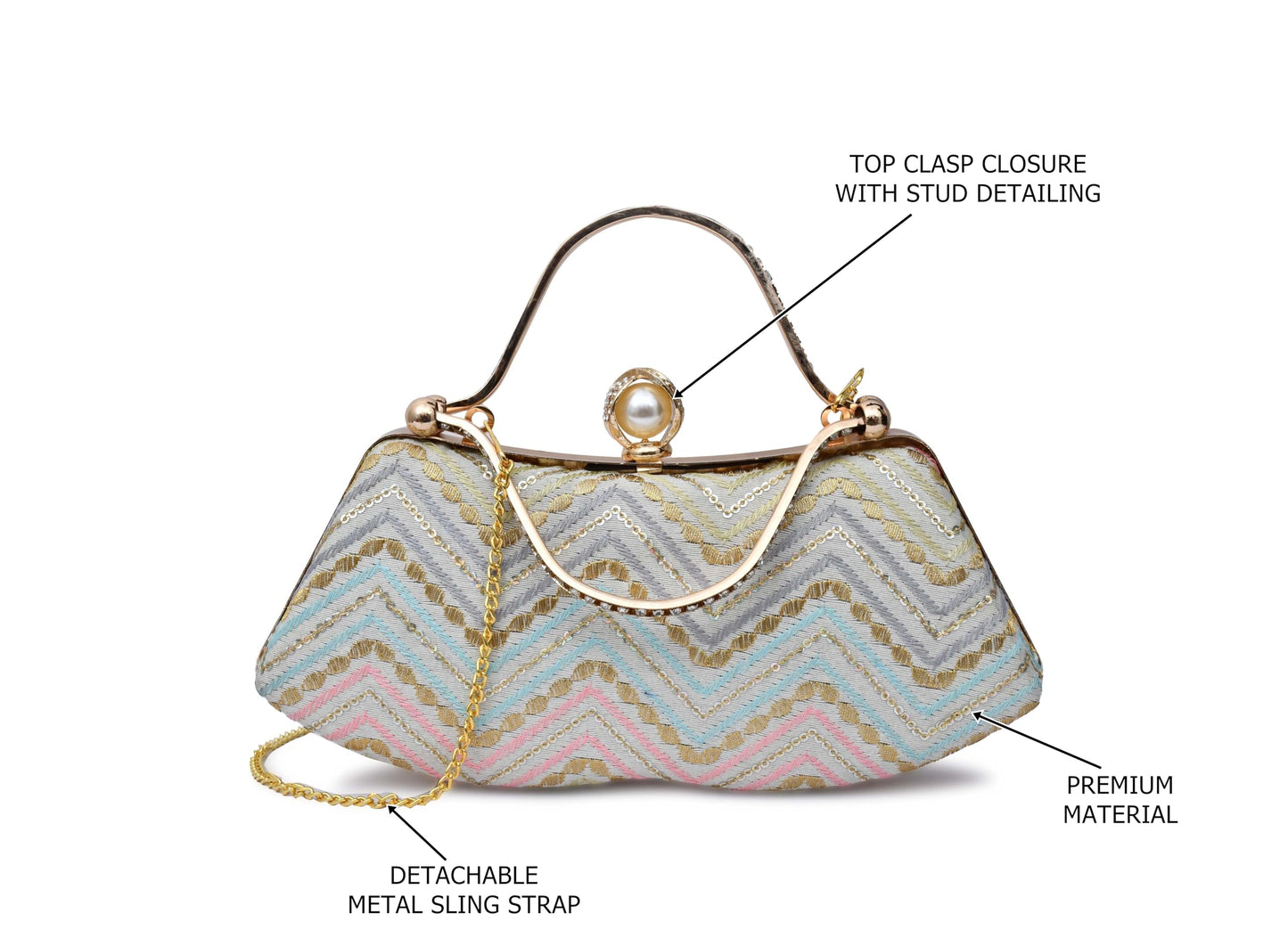 For The Beautiful You Women's Clutch (w-115) (Multi)