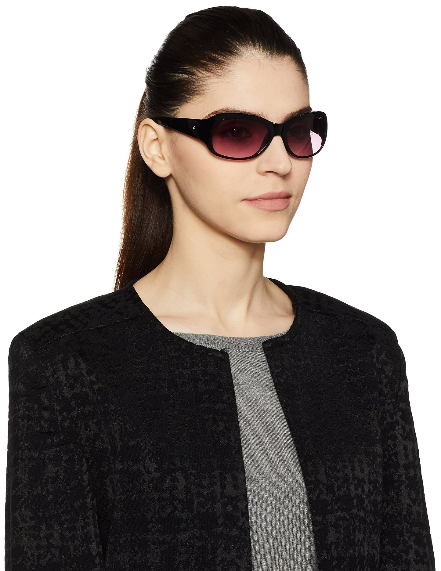 Fastrack Pink Bugeye 100% UV protected Sunglasses for Women