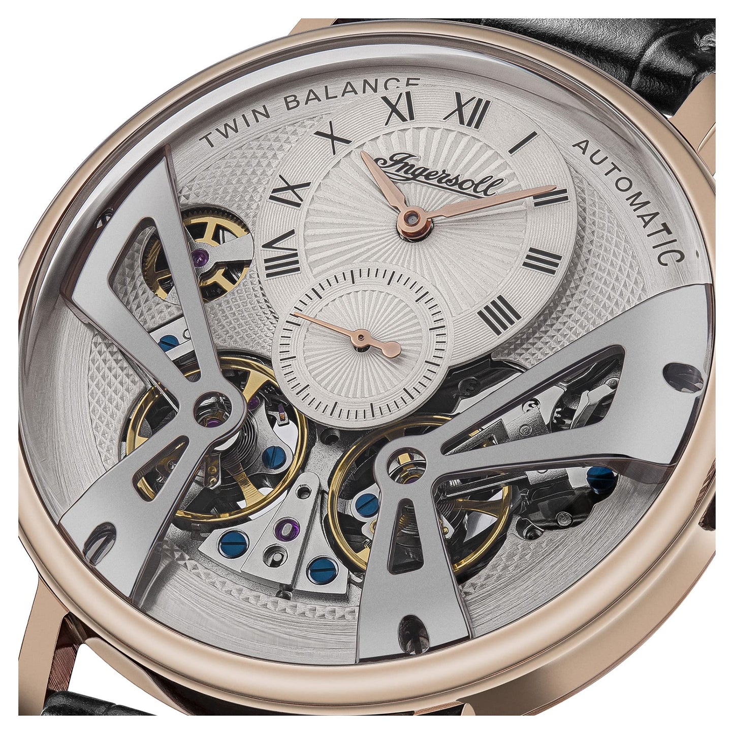 Ingersoll Analog Rose Gold Dial Men's Watch-I13101