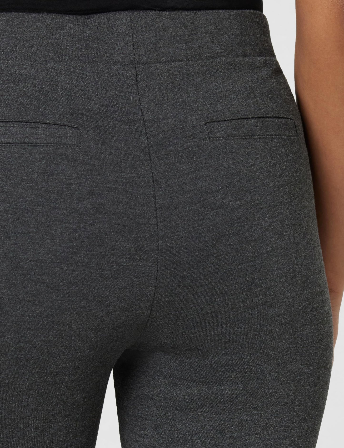 VERO MODA Women's Skinny Casual Pants (249365205_Dark Grey Melange_S)