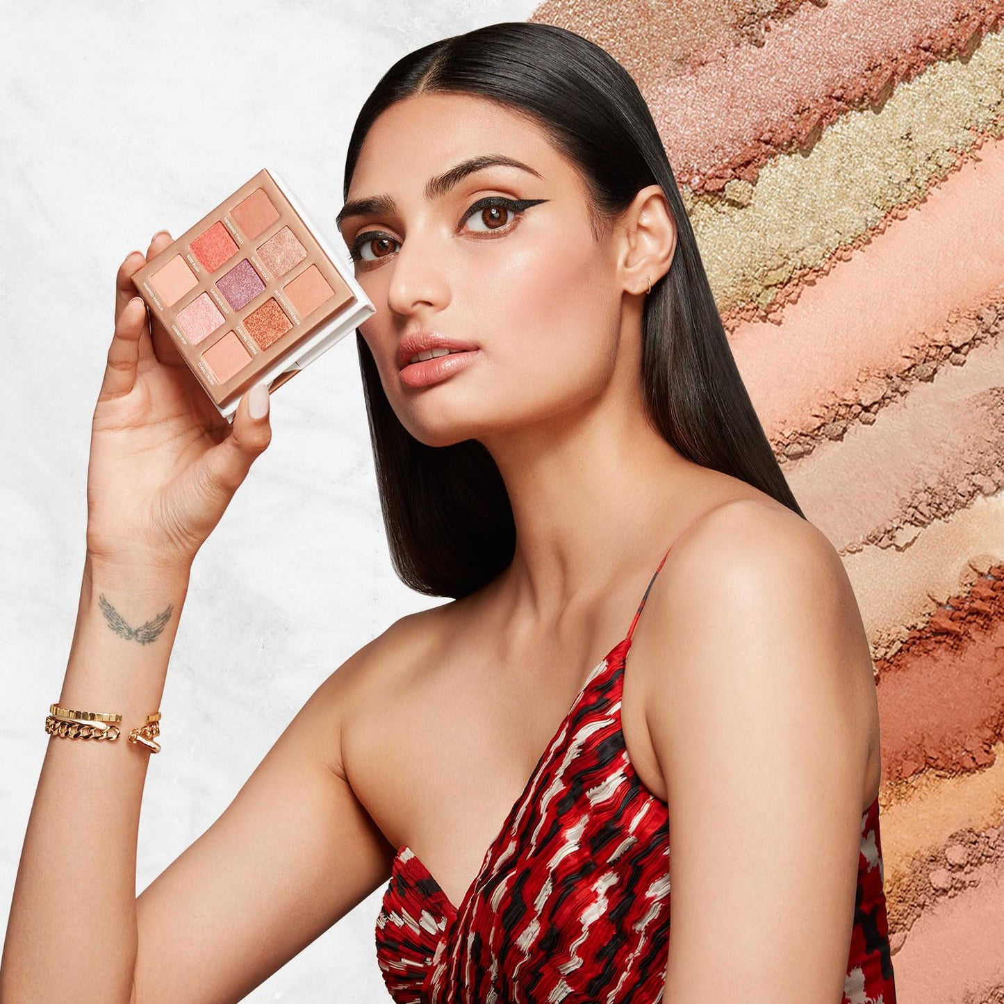 Just Herbs Eyeshadow Palette 9 in 1 Long Lasting Blendable Eye Makeup Palette (Sunshine - Day Palette) SaumyasStore