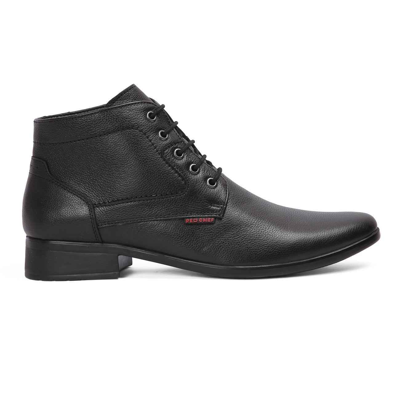 Red Chief Derby Lace Up | Men's Formal Shoes for Office | PU Sole | Black |Size 8 UK | RC3545 SaumyasStore