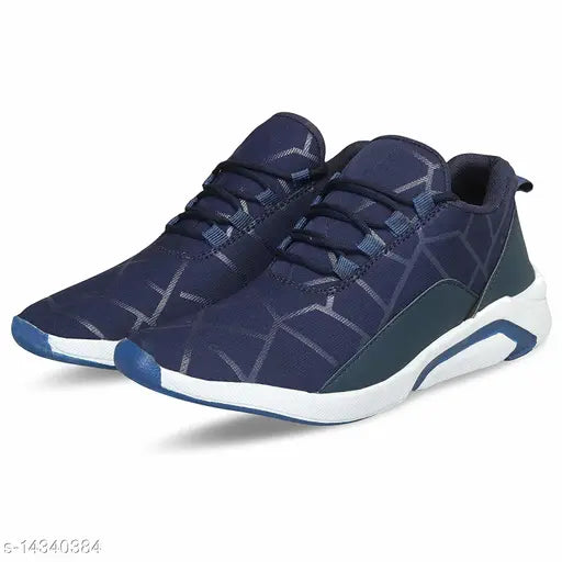 Bersache Men Blue Sports Running Shoes
