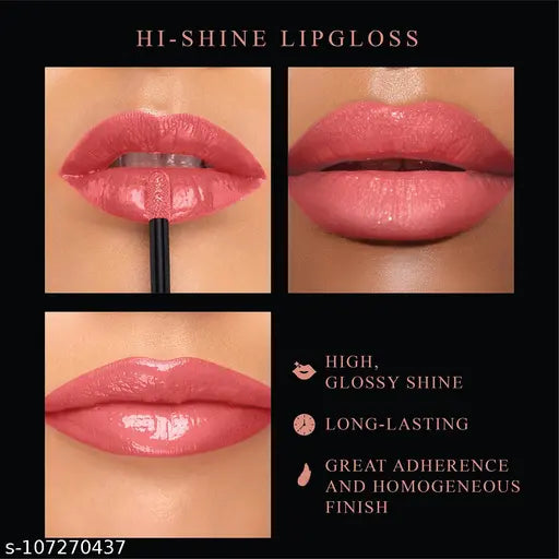 Manish Malhotra Beauty By MyGlamm Hi-Shine Lipgloss-Retro Romance-5ml