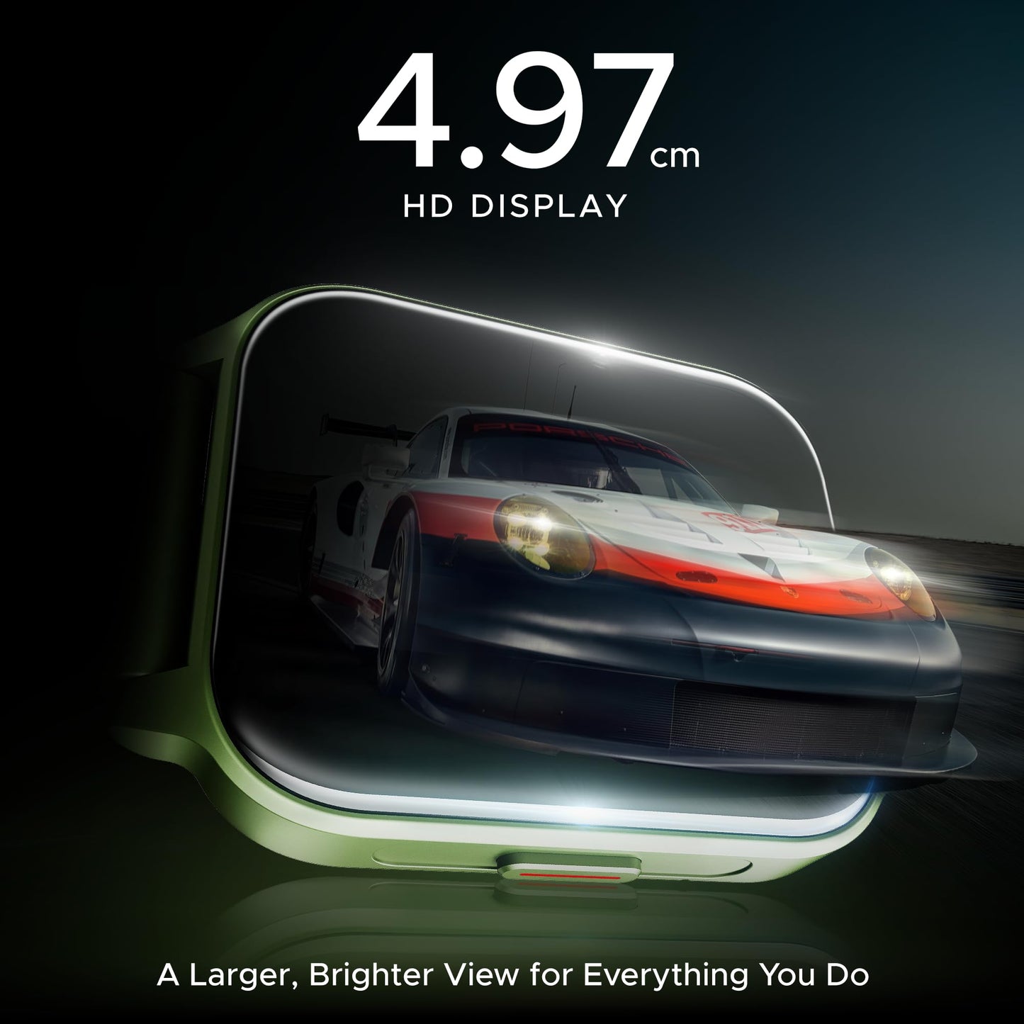 boAt Newly Launched Wave Call 2 Plus Smart Watch w/Bilingual Support (Hindi/English), 1.96”(4.97 cm) HD Display, BT Calling, 100+Sports Modes, Animated Watch Faces, Voice Assistant(Olive Green) SaumyasStore