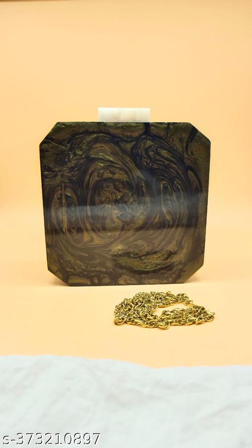 Designer Handbag Fashionable Unique Resins Clutch for Women With Unique Pattern Handmade Clutch Bag Embroidery Clutch Bag Purse For Bridal, Casual, Party, Wedding