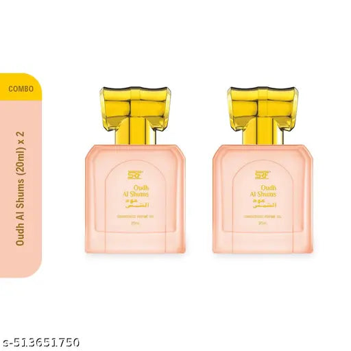 Ramsons SRF Al Shums Concentrated Perfume Oil for Men & Women | 20 ML x 2 |Attar Perfume Roll on