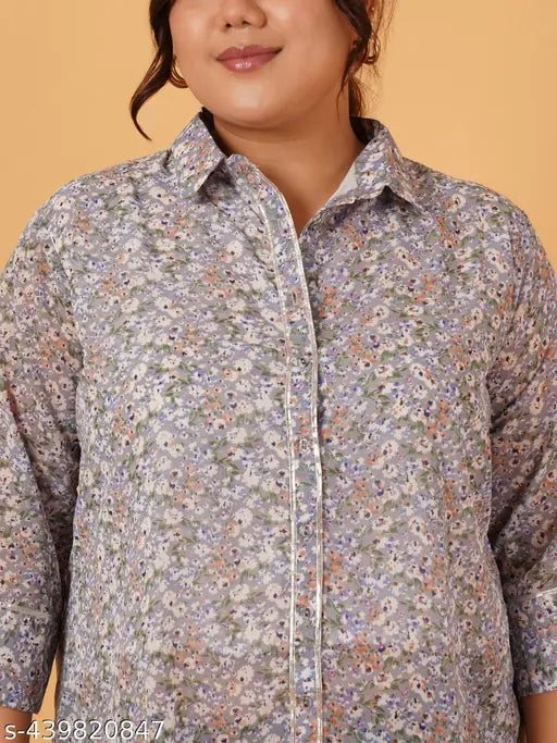 Angoori Fashion Women's Button-Down Shirt