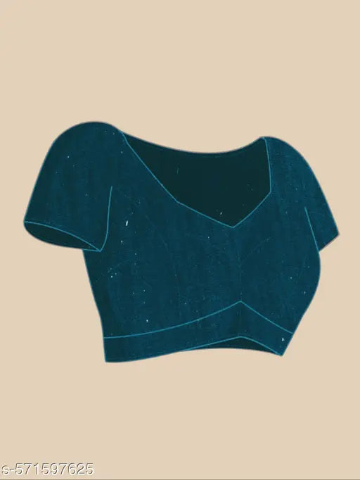 Women's Banarasi Silk Saree With Blouse Piece