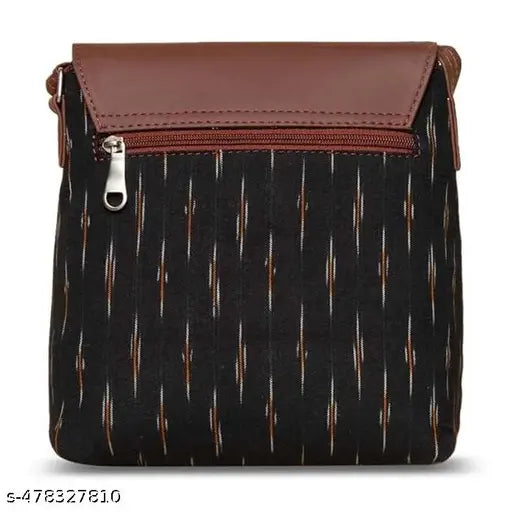 Zouk Ikat GreRe Flap Sling Bag