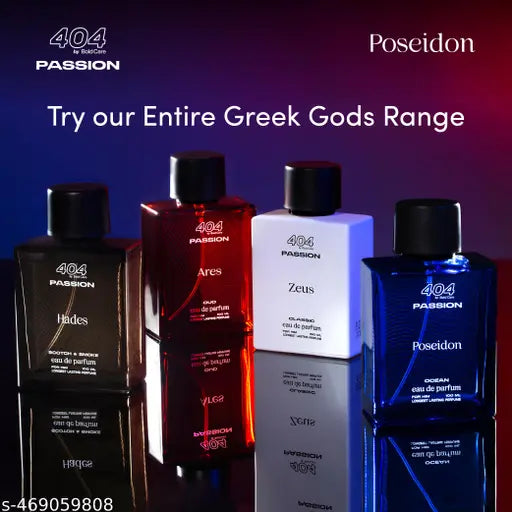 Bold Care Ares + Posiedon Long Lasting Perfume Combo for Men 200ML (Pack of 2 Items 100ML Each)