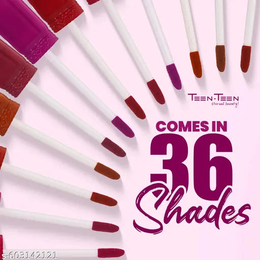 Teen Teen Lip Craze Matte Lipstick Each 3ml Pack of 4
