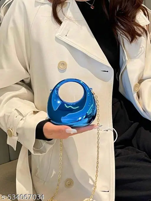 Designer Wallet for Women Metallic Party Clutch for Women Stylish