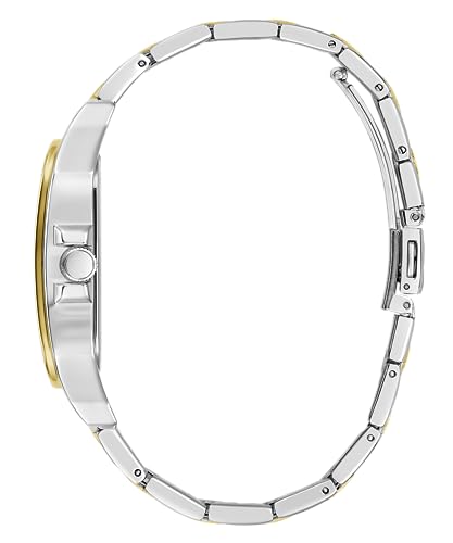 GUESS Men Green Square Stainless Steel Dial Analog Watch - SaumyasStore