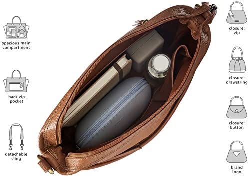 Woodland Women's Handbag (Tan) - SaumyasStore