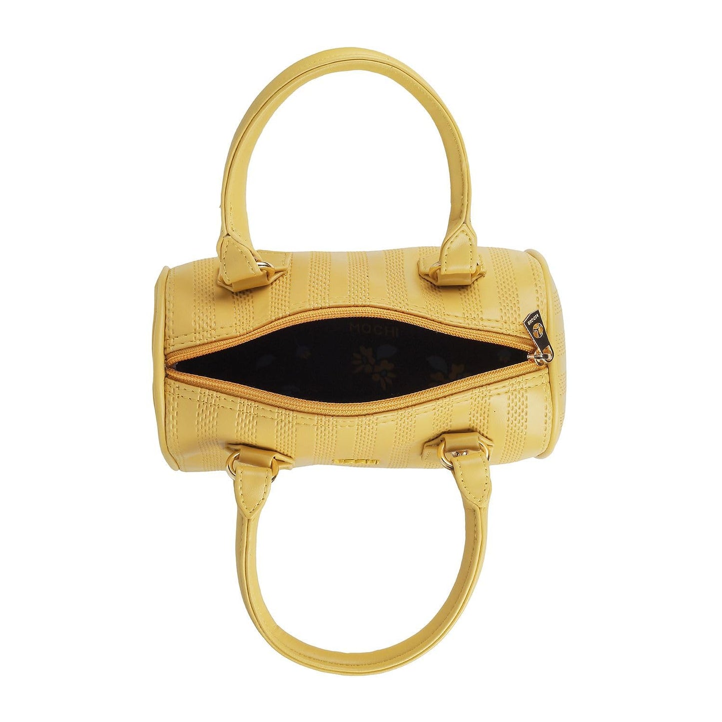 Mochi Women Yellow Satchel Bag - SaumyasStore