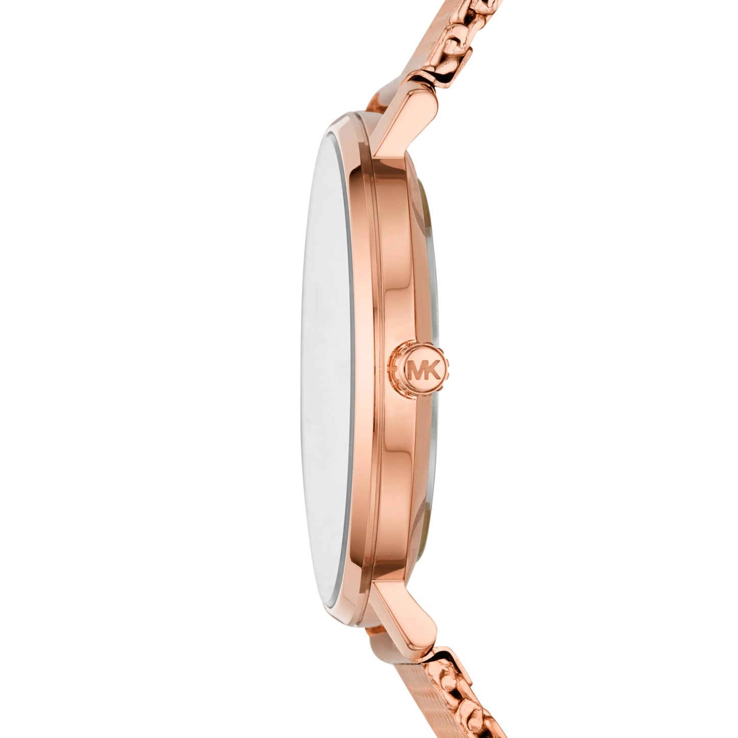 Michael Kors Analog Gold Dial Women's Watch Stainless Steel, Rose Gold Strap - SaumyasStore