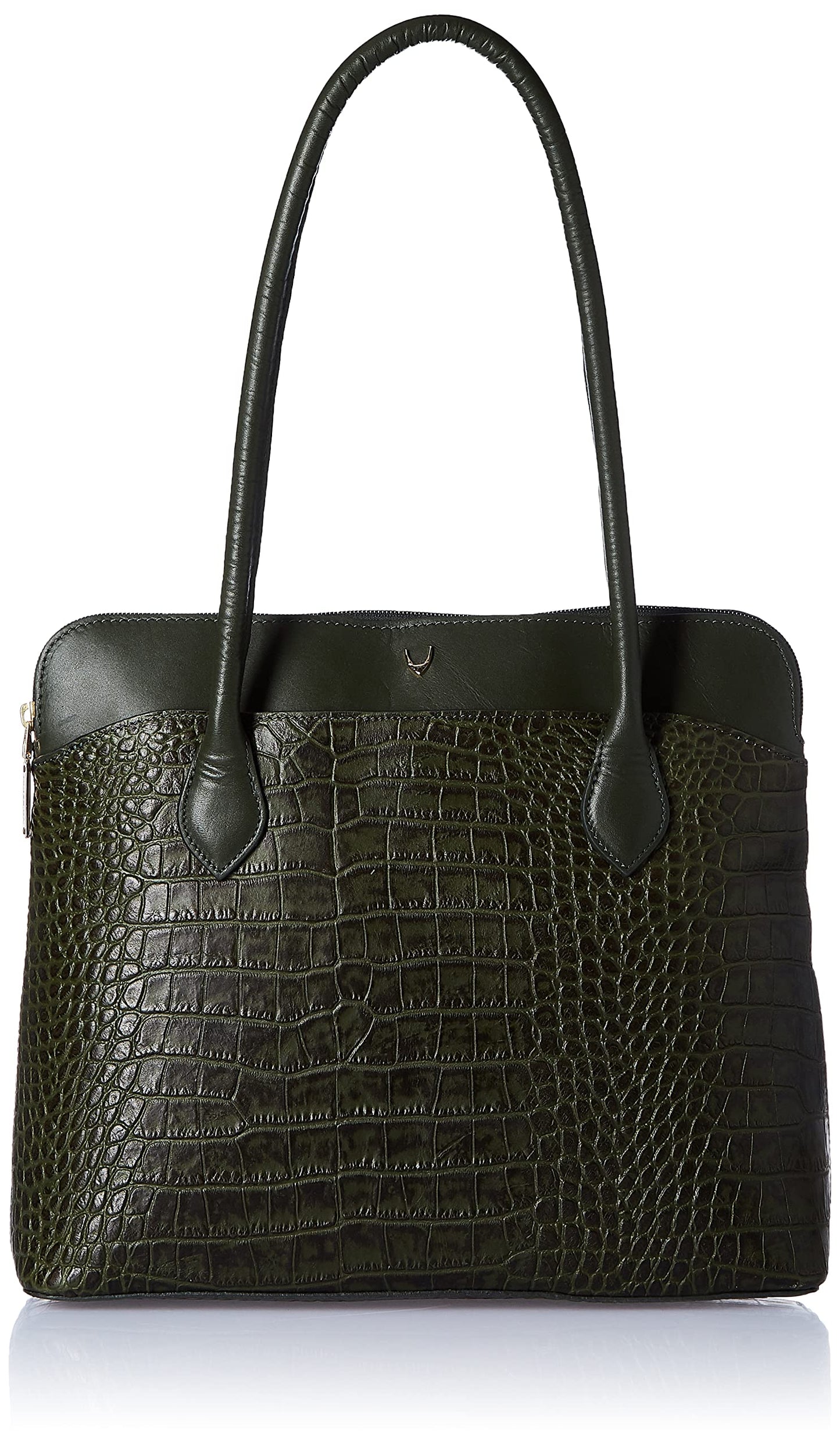 Hidesign womens SB FABIOLA II Large Emerald Tote Bag - SaumyasStore