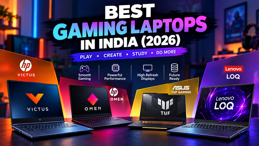 Best Gaming Laptops in India (2026): HP, ASUS & Lenovo