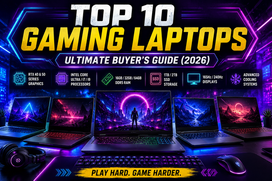 🎮 Best Gaming Laptops Under ₹10 Lakh in India (2026)