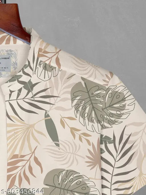 BULLMER Trendy Regular Fit Printed Causal Plus Size Shirt For Men | Men’s Shirts in Plus Sizes only