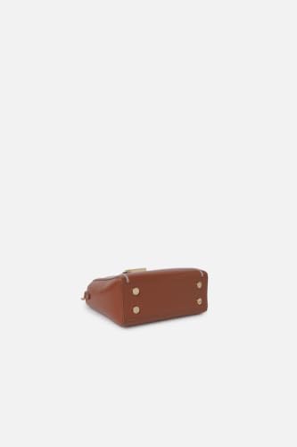 Women Brown Solid Casual Sling Bag
