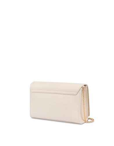 Love Moschino PU Handbag, GRS ivory