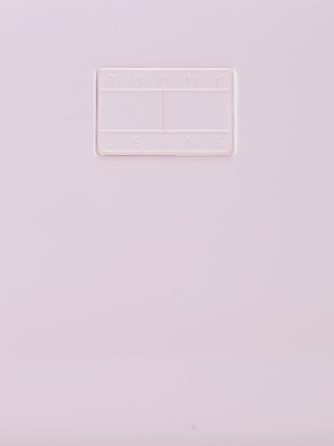 Solid Light-Pink Polyurethane Tote Bag