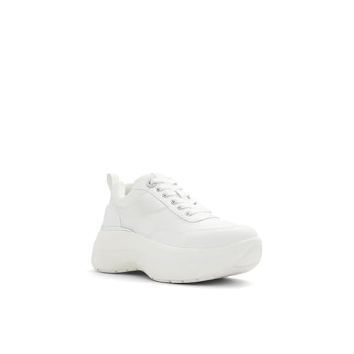 Aldo ETIENE-IN100 Ladies White Wedge Sneakers