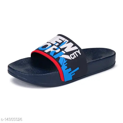 Bersache Men Blue CasualCasual Slipper & Flipflop