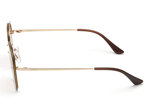 IDEE_Square_Metal_Women_UV Protected_Half Rim_SUNGLASS