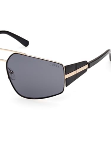 Guess 100% UV protecetd | Large | Full Rim | Rectangular | Frame: Black | Lens: Purple