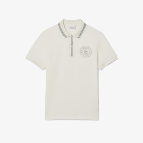 Lacoste Men's Regular Fit Polos (PH9960ARS_White