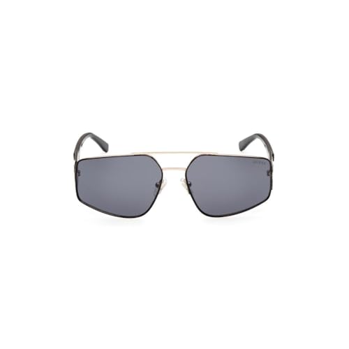Guess 100% UV protecetd | Large | Full Rim | Rectangular | Frame: Black | Lens: Purple