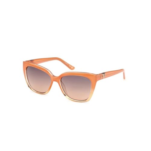 Guess 100% UV protecetd | Gradient | Large | Full Rim | Square | Frame: Orange | Lens: Brown