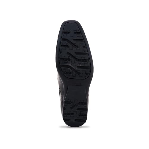 Khadim's Men Black Slip-On Shoe - UK 8