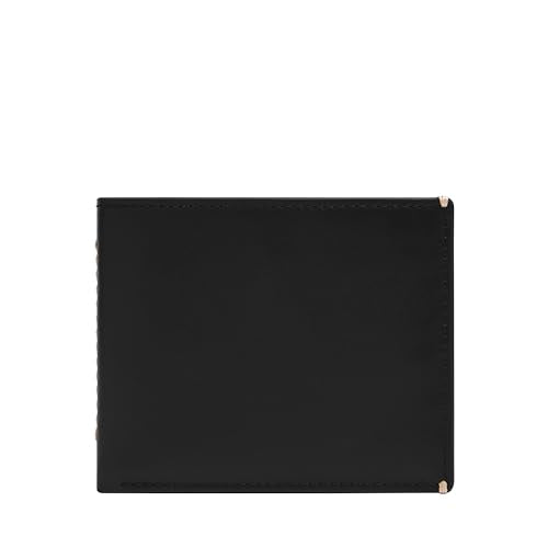 Fossil Mens Leather Westover Black Wallet ML4583001