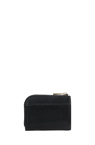 Kate Spade New York Devin Saffiano Leather Zip Card Case, Black