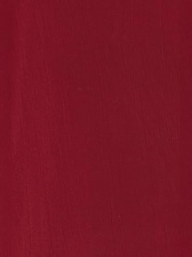 Max Women Embroidered Straight Kurta (Red_XL)