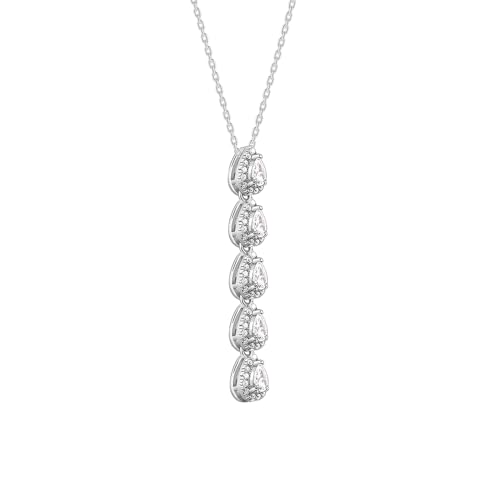 GIVA 925 Silver Twilight Sparkle Pendant with Link Chain| Necklace to Gift Women & Girls | With Certificate of Authenticity and 925 Stamp | 6 Months Warranty