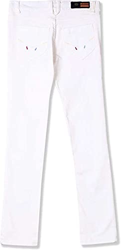 U.S. Polo Assn. Girl's Regular Jeans (UTJN5026_White_M)