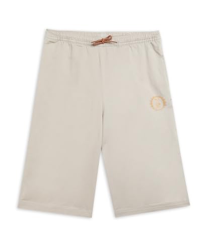 Puma Girl's Hybrid Shorts (630083_Toasted Almond