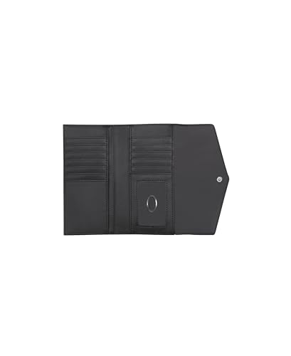 Guess Women's Black Textured Wallet| Ladies Purse Handbags | Gift For Ladies