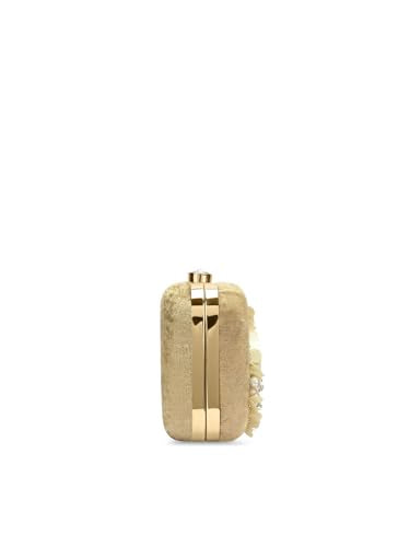 Lavie Signature Women's Eris Square Handle Framed Clutch|Ladies Purse |Gift For Women
