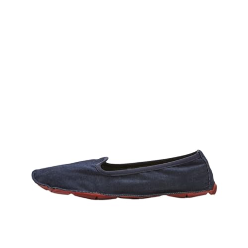 Vibram FiveFingers Women's One Quarter Shoes, Jeans Blue/Brick, 7-7.5