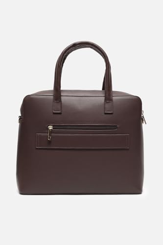 Van Heusen Womens Solid brown HANDBAG