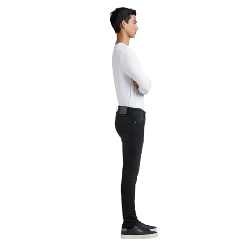 Pepe Jeans Men's Slim Jeans (PM208134Q013_Black Used