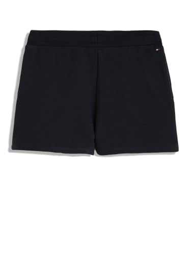 Tommy Hilfiger Girls Regular Fit Logo Mid Rise Shorts Blue