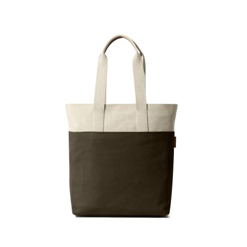 DailyObjects Ivory - Clove All Time Canvas Tote Bag, Spacious, Stylish, Sturdy, Zippered Compartment, Fits Laptops Of Up To 13 Inches - Unisex-Adult